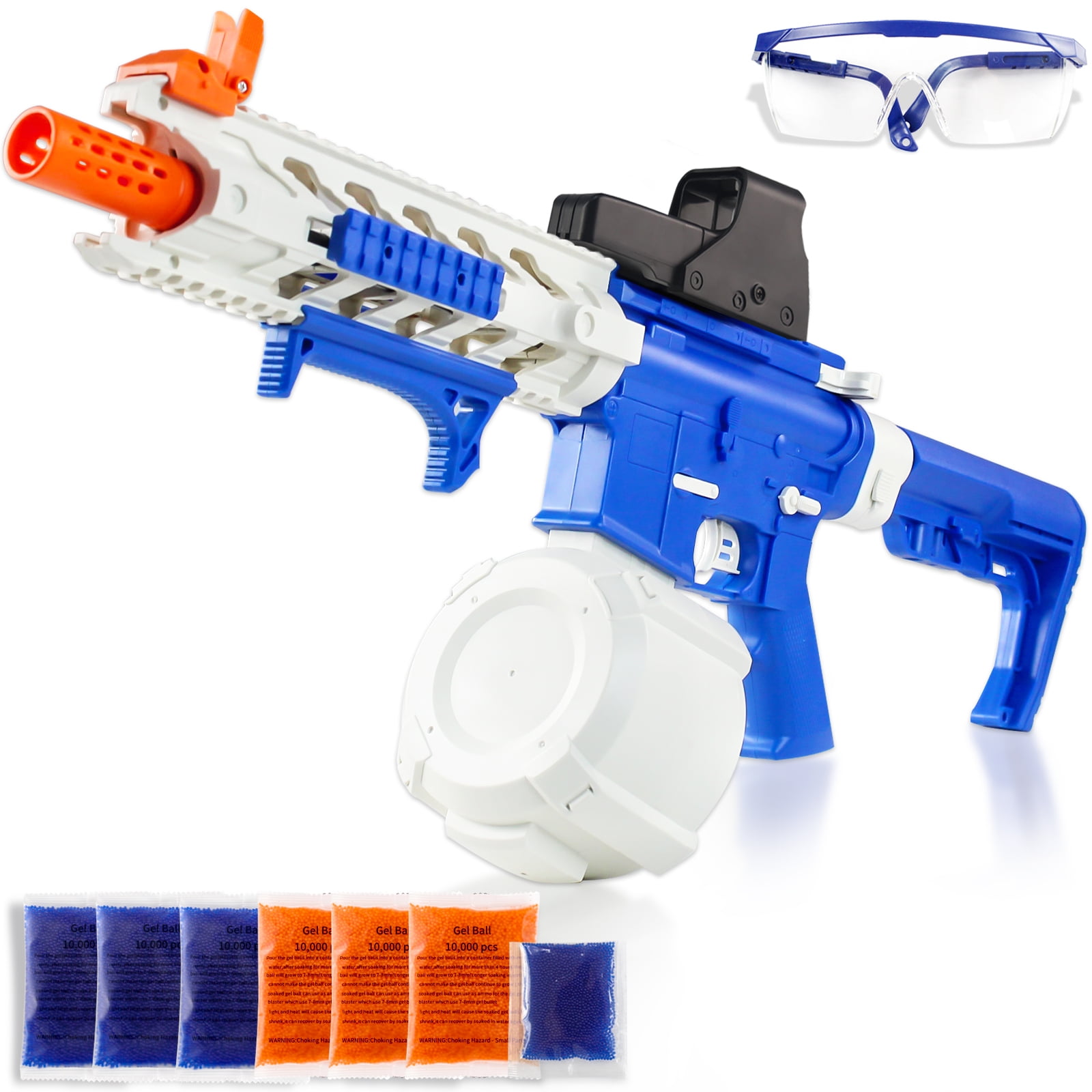 Biu Blaster Electric Splatter Ball Blaster,Full Size Splat Blaster with