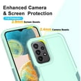 thumbnail image 3 of Designed for Samsung Galaxy A23 5G & Galaxy A23 4G Case,Heavy-Duty Tough Rugged Lightweight Slim Shockproof Protective Men Women Phone Case Cover for Galaxy A23,(6.6",2022)[Mint Green], 3 of 13