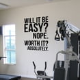 thumbnail image 4 of English Decorative Wall Stickers, PVC Quote Wall Decals for Living Room, Bedroom, Entryway Home Decor, Modern European & American Style, 4 of 4