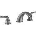 thumbnail image 4 of ANZZI Princess 8 in. Widespread 2-Handle Bathroom Faucet in Brushed Nickel, 4 of 8