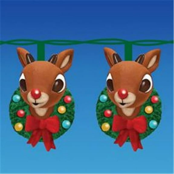 Kurt S. Adler- Inc. RU9142 Kurt Adler 10-Light Rudolph Light Set