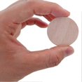 thumbnail image 3 of 200Pcs Wood Slices Unfinished Round Wood for Arts & Crafts Projects, Board Game Pieces, Ornaments, 3 of 5