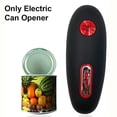 thumbnail image 2 of Abrelatas eléctrico: Abre tus latas con una simple pulsación de botón: abrelatas de mano de borde suave, apto para alimentos y funciona con pilas. XianweiShao 1327533050210, 2 of 5