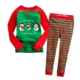 thumbnail image 2 of Pijamas de Navidad para bebés, niños y niñas, traje de reno, Papá Noel, Año Nuevo, conjunto de ropa de dormir de dibujos animados, ropa para niños pequeños, 2 of 4