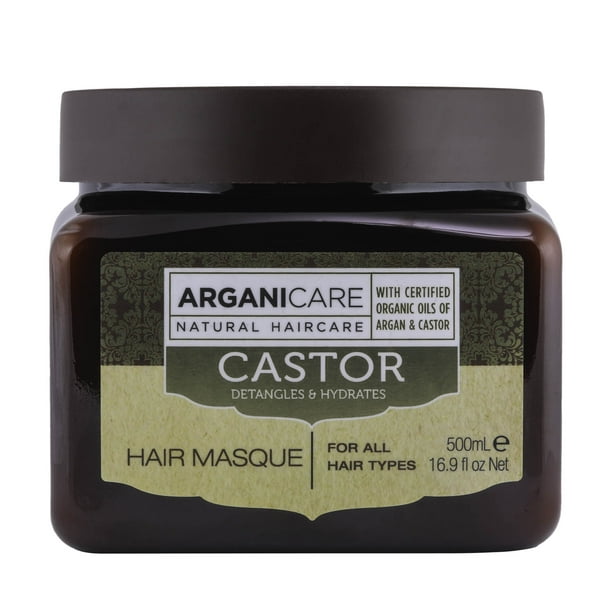 Arganicare Hair Deep Conditioner Mask With Natural Organic Argan And Castor Oil For Curly Dry And Damaged Hair Strengthening And Treatment Walmart Com Walmart Com