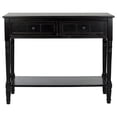 thumbnail image 4 of TiaGOC American Homes Collection Samantha Distressed/Black 2-Drawer Console Table, 4 of 7