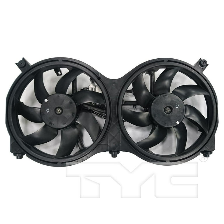 fana＊　 TYC 623760 Dual Radiator and Condenser Fan Assembly