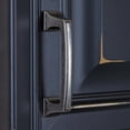thumbnail image 2 of GlideRite 3 in. Center Classic Base Pull Cabinet Hardware Handle, Weathered Nickel, Pack of 5, 2 of 5