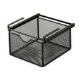 thumbnail image 3 of Canasta Deslizante Colgante Organizador de Cajón Fácil de Instalar Sin Taladro para Organización Bajo Gabinete Porta Cápsulas de Café Y Clasificación 22 cm x 46 cm x 9 cm, 3 of 9