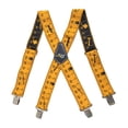 thumbnail image 1 of Cinturón de herramientas para hombre adulto con 4 clips y regla impresa, de alta elasticidad y con capacidad de carga., 1 of 3