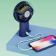 thumbnail image 4 of Mini Handheld Fan with Power Banks Lightweight Quiet Desktop Airs Cooler for Women Men Kids Unisex, 4 of 5