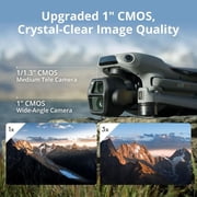 DJI Air 3S Fly More Combo with RC-N3 | 4-Battery Bundle | 4K HDR Camera Drone, 128GB SD Card, 45-Min Flight Time, and Professional Accessory Kit