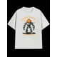 thumbnail image 1 of Boys Halloween Pumpkin Robot Graphic T-Shirt, Black Cotton Casual Style Halloween Shirts With Pumpkin Robot, Girls/Boys Fall Clothes, Round Neck Short Sleeve T-Shirt, Fashion, 1 of 7