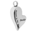 thumbnail image 4 of Prettyia Joyería de cremación Forever in My Heart Urn Ash Memorial Keepsake Pendant jinwen Memorial Pet colgante, 4 of 8