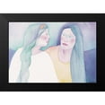 thumbnail image 2 of Unknown 18x14 Black Modern Framed Museum Art Print Titled - Two Sisters, 2 of 5