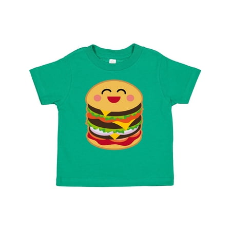 

Inktastic Hamburger Kawaii Gift Toddler Boy or Toddler Girl T-Shirt