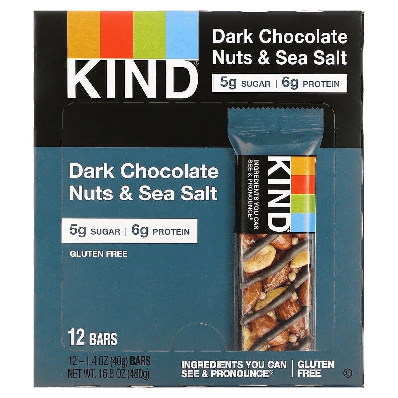 KIND Bars Dark Chocolate Nuts & Sea Salt