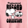 thumbnail image 2 of Peanuts - Snoopy Pro Record Collector - Toddler & Youth Crewneck Fleece Sweatshirt, 2 of 5