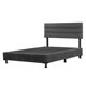 thumbnail image 3 of Box Base Cama Individual+Cabecera Logan Gris+Almohada Royal Twin+Protector Lux+Sabanas Royal+Edredon Homy, 3 of 8