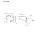 thumbnail image 3 of 70.9'' TV Stand for TVs up to 80 Inches, Modern Entertainment Center Media Console with 4 Drawers and 1 Spacious Cabinet, Wood TV Console Table for Living Room, 3 of 7