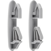 WP8565925 Dishwasher Rack Track Stop Clip Compatible with Kenmore Whirlpool Maytag KitchenAid Crosley and more Dishwasher, Replacement Part W10082860 W10199682 W10508950 WPW10082861VP 1180483
