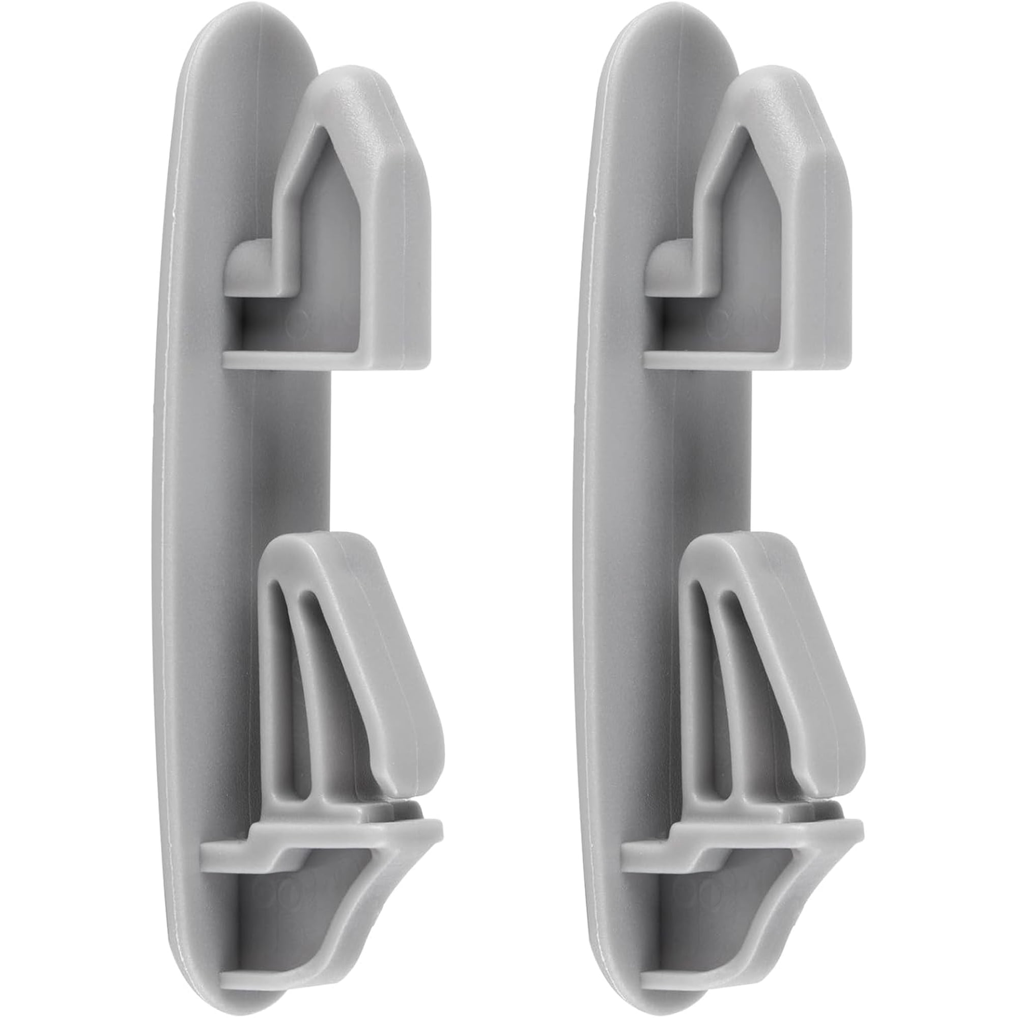 WP8565925 Dishwasher Rack Track Stop Clip Compatible with Kenmore Whirlpool Maytag KitchenAid Crosley and more Dishwasher, Replacement Part W10082860 W10199682 W10508950 WPW10082861VP 1180483