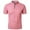 Pink1, variant on AHTJRT Men's Moisture-Wicking Athletic Shirt Short Sleeve Collared for Golf and Tennis Navy 2XL