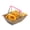 Hot Pink, variant on Uioepy Clearance Mini Shopping Basket, French Fries And Fried Chicken Basket, Red Mini Shopping Cart Shopping Basket French Fries Chicken Nuggets Basket Food Storage Storage Rack