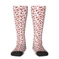 thumbnail image 1 of Balery Red Birds Calcetines novedosos Calcetines deportivos Calcetines hasta la rodilla Calcetines de algodón Calcetines originales y geniales, 1 of 6