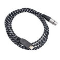 10Ft Xlr Female To Usb Microphone Cable Adapter for Pc Laptop Mic Vocal