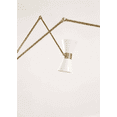 thumbnail image 2 of Stilnovo Style 2 Arm Italian wall Sconce - Handmade Brass Adjustable Wall Light, 2 of 6