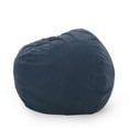 thumbnail image 4 of Canddidliike Sofa Sack, 5' Memory Foam Bean Bag Chair, Big Sofa with Removable Soft Cover for Dorm Room, Living Room - Navy, 4 of 8