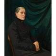 thumbnail image 3 of Wojciech Weiss 15x17 Black Modern Framed Museum Art Print Titled - Portrait of Henryka Dłuska (1850-1936) (1910), 3 of 5