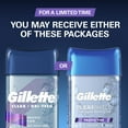 Gillette Antiperspirant Deodorant for Men, Clear Gel, Pacific Tide, 3.8