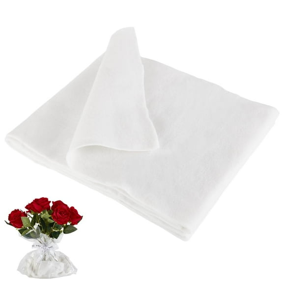 Flower Water Absorbent Cotton for Flower Bouquet Wrapping Beige 3000x300x1mm