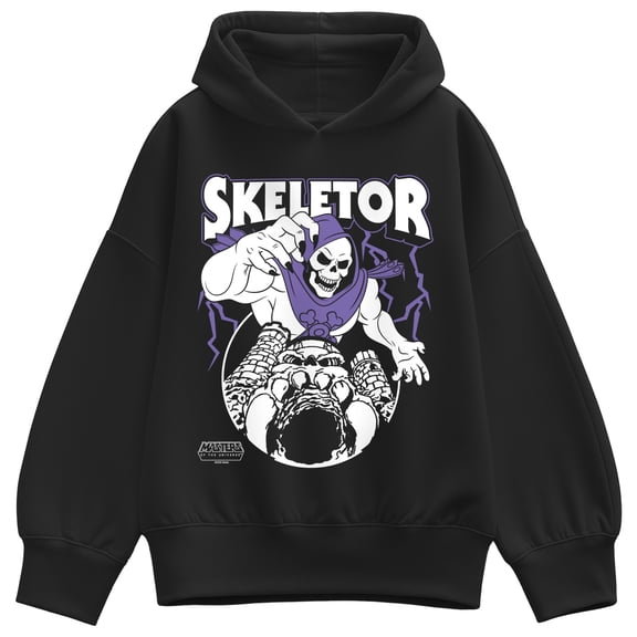 Masters of the Universe - Skeletor Castle Oversized Fleece Hoodie Sweatshirt