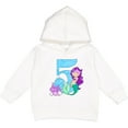 thumbnail image 2 of Inktastic Fifth Birthday Mermaid Toddler Hoodie, 2 of 4