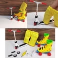 thumbnail image 4 of MesaSe 12 Pcs/Set Alloy Finger Scooter Model Set for Kids Mini Finger Scooter Interactive Finger Toy Sensory Activity Finger Scooter, 4 of 7