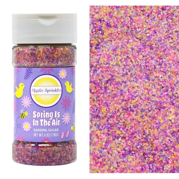 Mystic Sprinkles Spring is in the Air Sanding Sugar 4.1oz