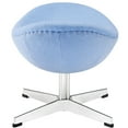 thumbnail image 2 of Ergode Glove Wool Ottoman - Baby Blue, 2 of 4