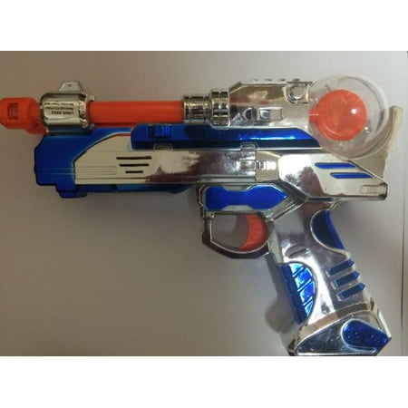 Light-up LED Pistol Gun Laser Blaster with Sounds (Best Laser Pistol Trainer)
