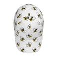 thumbnail image 4 of Fotbe Bee Classic Baseball Cap, Adjustable Snapback Hats, Outdoor Baseball Hat for Men and Women Cotton Soft, 4 of 9