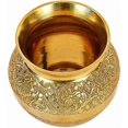 thumbnail image 2 of TreegoArt Pure Brass Lota Kalash Copper Medium Size Pot Lota For Festival And Occasion - Pack Of 1 (250 Ml Brass Lota), 2 of 3