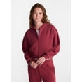 thumbnail image 2 of No Boundaries Boxy Zip Up Hoodie, Women's XXS-XXL, 2 of 6