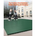 thumbnail image 2 of VEVOR Dryland Tiles for Hockey Floor Mat, 12 x 12 in 8 Pcs Interlocking Versatile Training Surface, Dance Floor Tiles, Hockey Training Equipment Board for Shooting (Green, 8 sq. ft/Box), 2 of 9