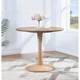 thumbnail image 2 of Meridian Furniture Holly 36" Natural Dining Table, 2 of 13