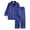 Blue, variant on eczipvz Kids Boys Girls Silk Satin Pajama Set Cute Soft Pajamas Toddler Solid Color Short Sleeve Sleep Suit Baby Clothes Silver 9-12 Months