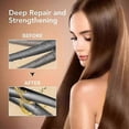 thumbnail image 4 of Moisturizing Hair Mask for Dry Frizzy Hair with Collagen and Repair Properties Smoothens and Strengthens Knot-Free Texture, 4 of 5