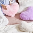 thumbnail image 5 of Heart Pillows for Valentine's Day, White Heart Shaped Pillows, Ultra Soft Small Cute Fluffy Pillows, 5 of 7