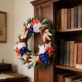 thumbnail image 6 of Patriotic Wreath for Front Door Decor, American Flag Wreath, Memorial Day Wreath, 4th of July Wreath, Veterans Day Wreath, Patriotic Decorations, Outdoor Indoor Wreath, Patriotic Front Door Wreath, 6 of 7